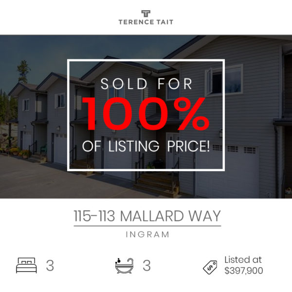 Yukon sold listings - Terence Tait