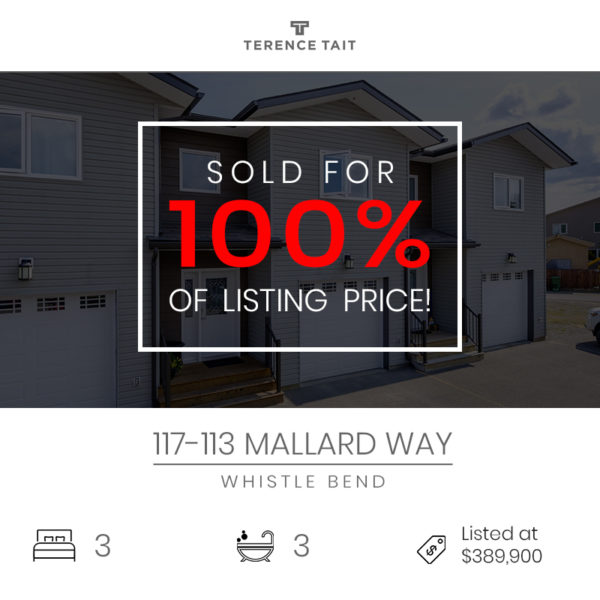 Yukon sold listings - Terence Tait