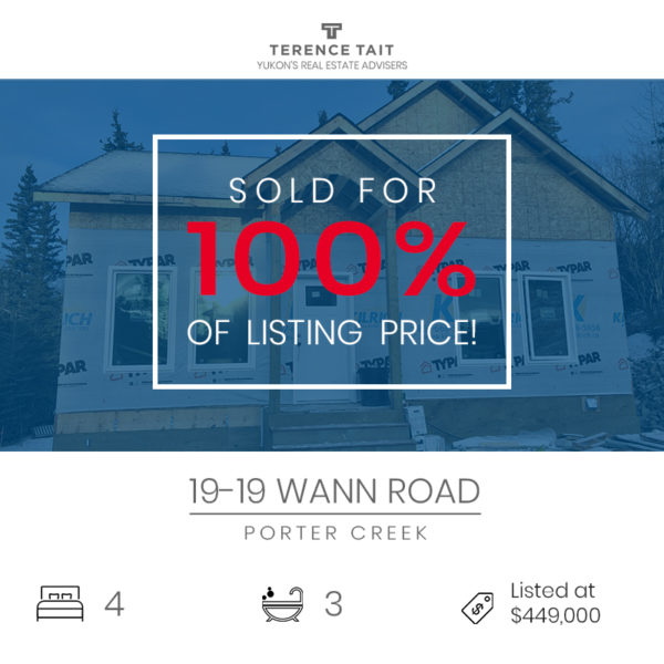 Yukon sold listings - Terence Tait