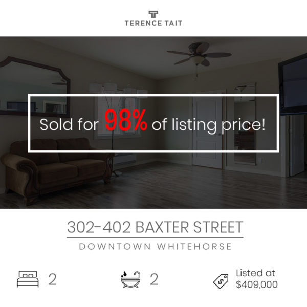 Yukon sold listings - Terence Tait