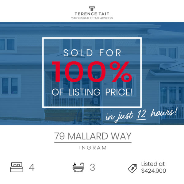 Yukon sold listings - Terence Tait