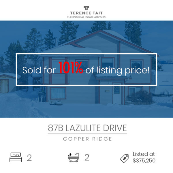 Yukon sold listings - Terence Tait