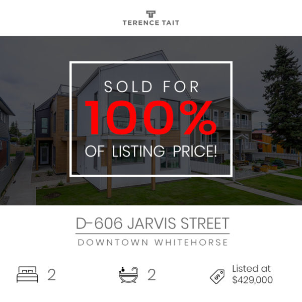 Yukon sold listings - Terence Tait